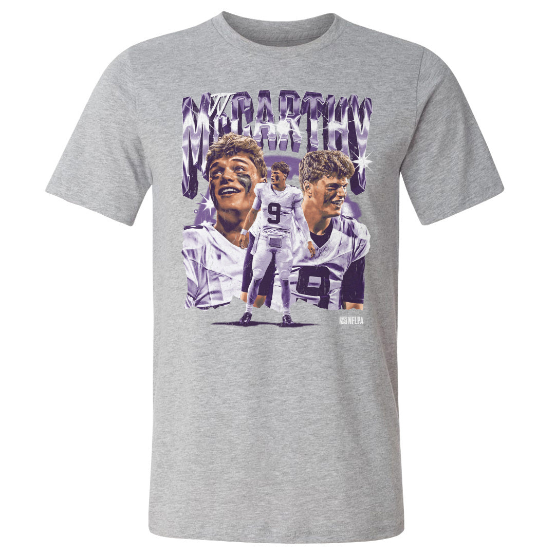 J.J. McCarthy Men&#39;s Cotton T-Shirt | 500 LEVEL