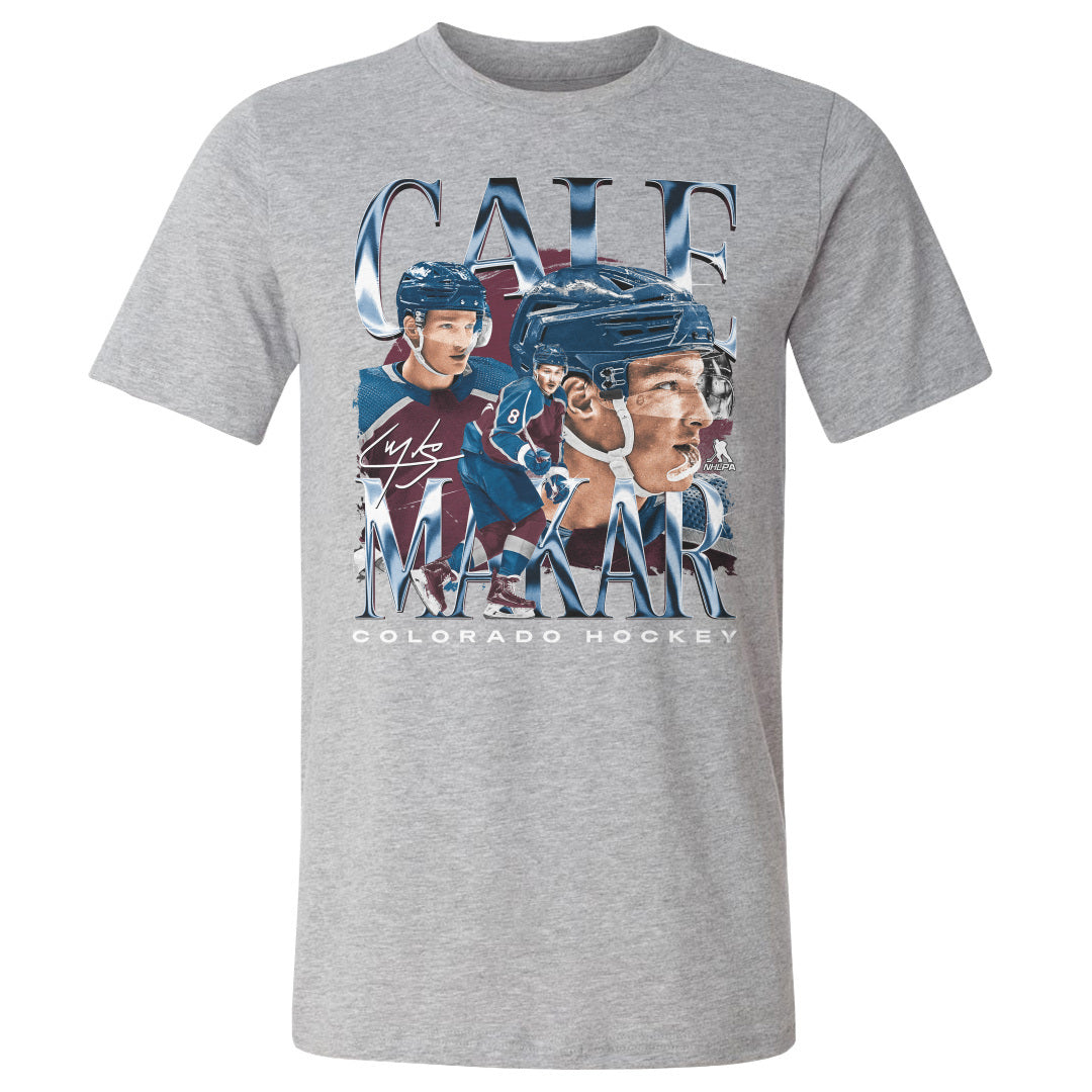 Cale Makar Men&#39;s Cotton T-Shirt | 500 LEVEL