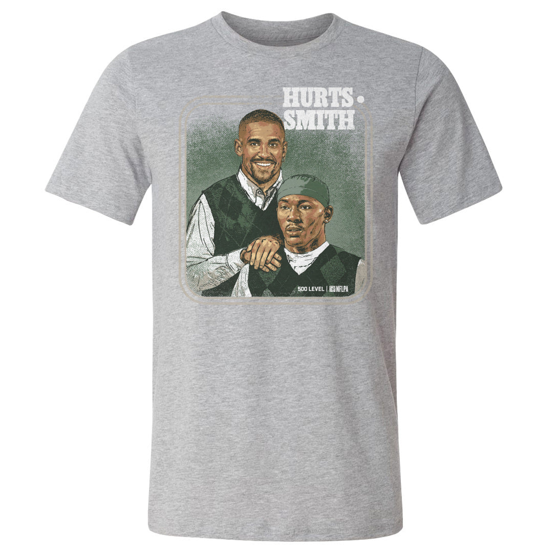 Jalen Hurts Men&#39;s Cotton T-Shirt | 500 LEVEL