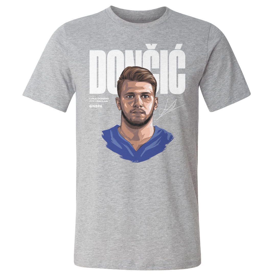 Luka Doncic Men&#39;s Cotton T-Shirt | 500 LEVEL