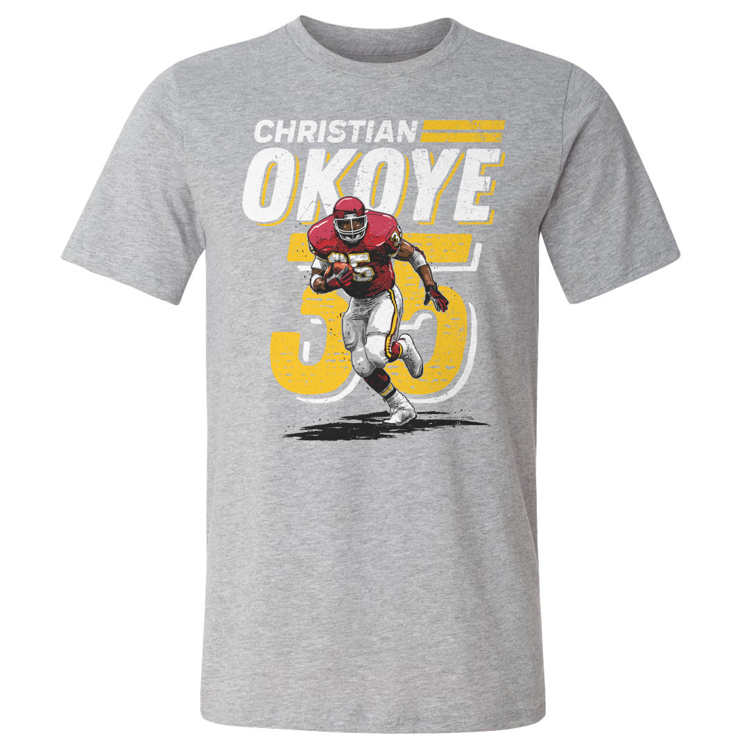 Christian Okoye Men&#39;s Cotton T-Shirt | 500 LEVEL