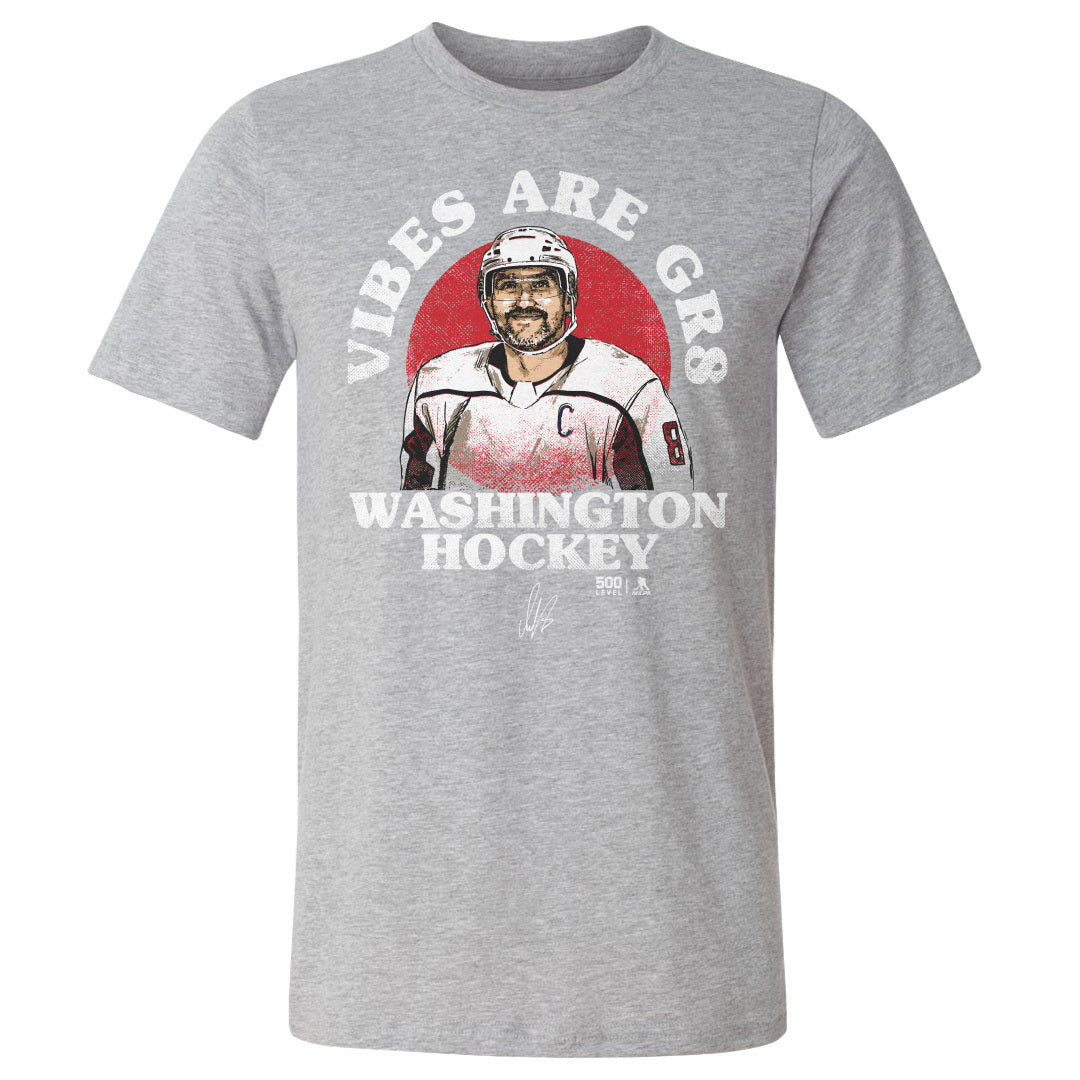 Alex Ovechkin Men&#39;s Cotton T-Shirt | 500 LEVEL