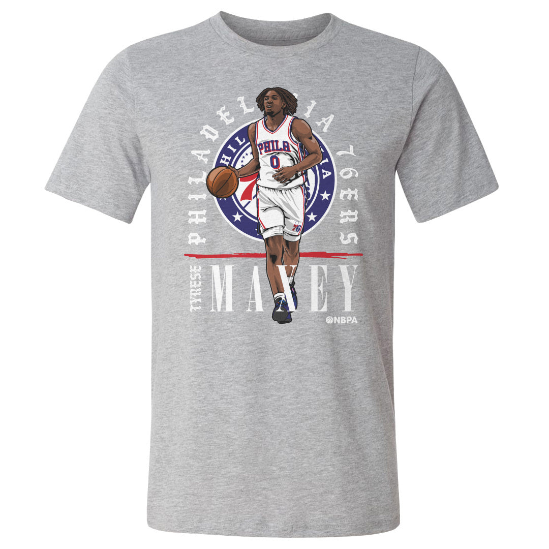 Tyrese Maxey Men&#39;s Cotton T-Shirt | 500 LEVEL