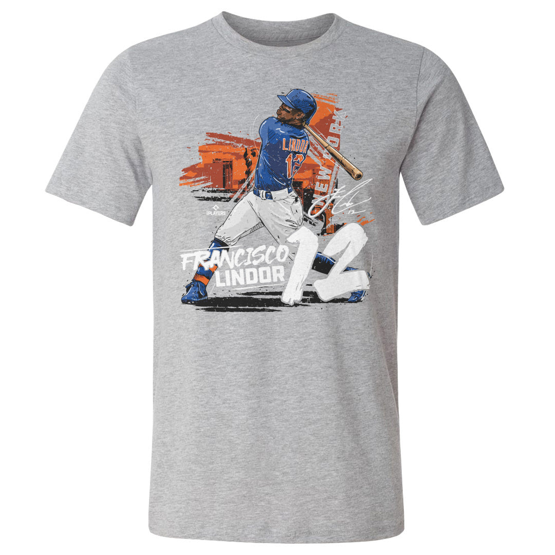 Francisco Lindor Men&#39;s Cotton T-Shirt | 500 LEVEL