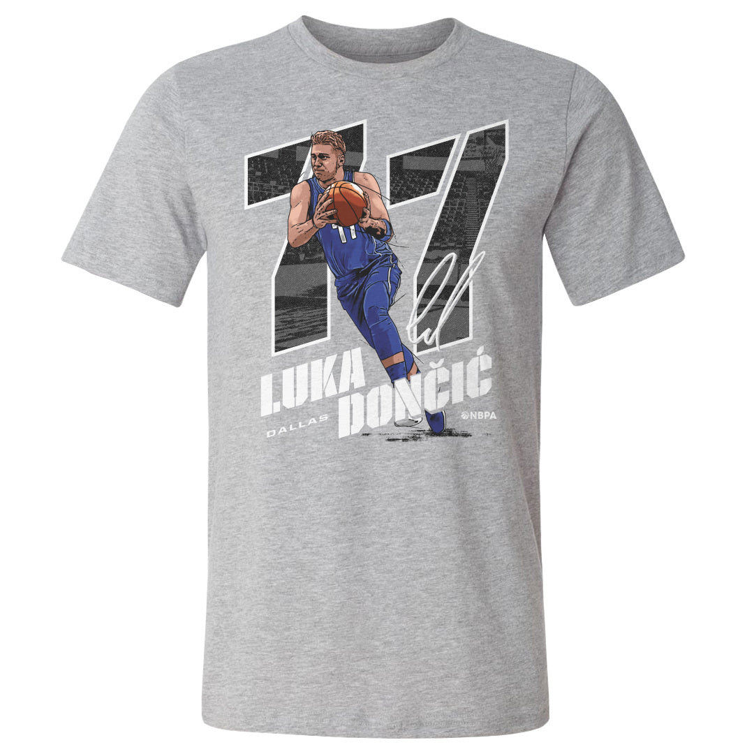 Luka Doncic Men&#39;s Cotton T-Shirt | 500 LEVEL