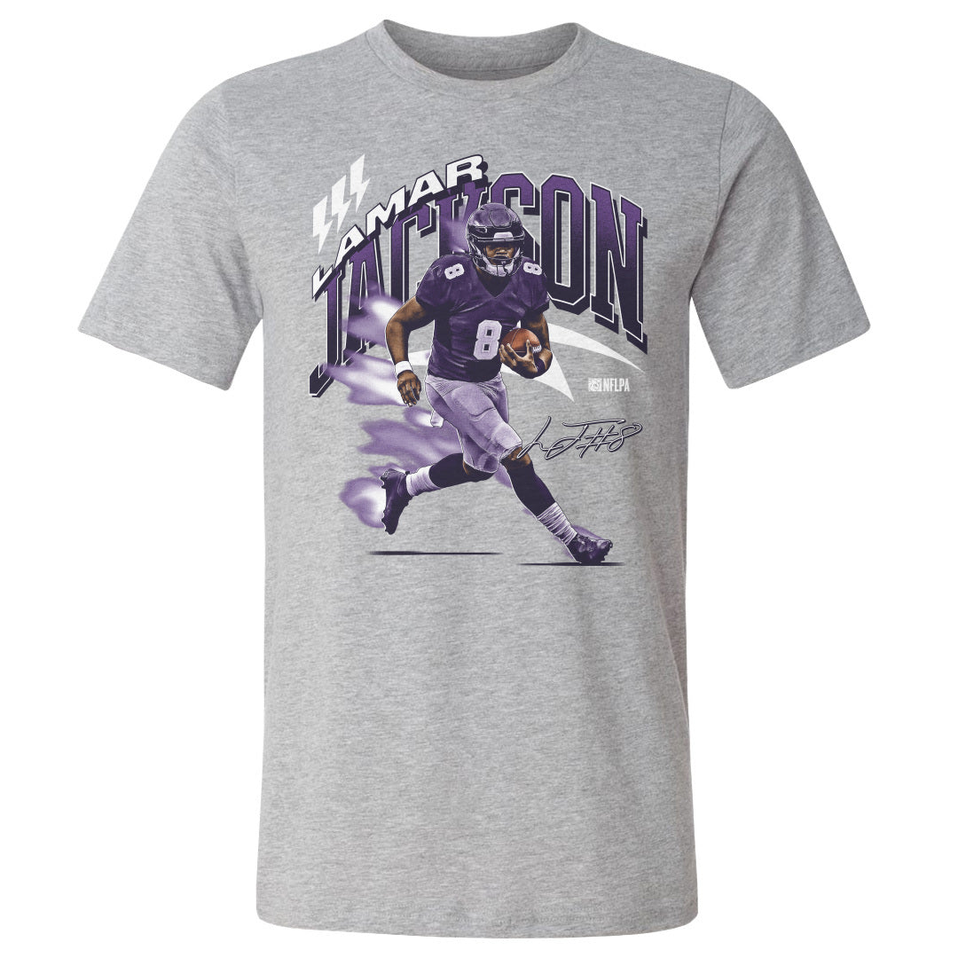 Lamar Jackson Men&#39;s Cotton T-Shirt | 500 LEVEL