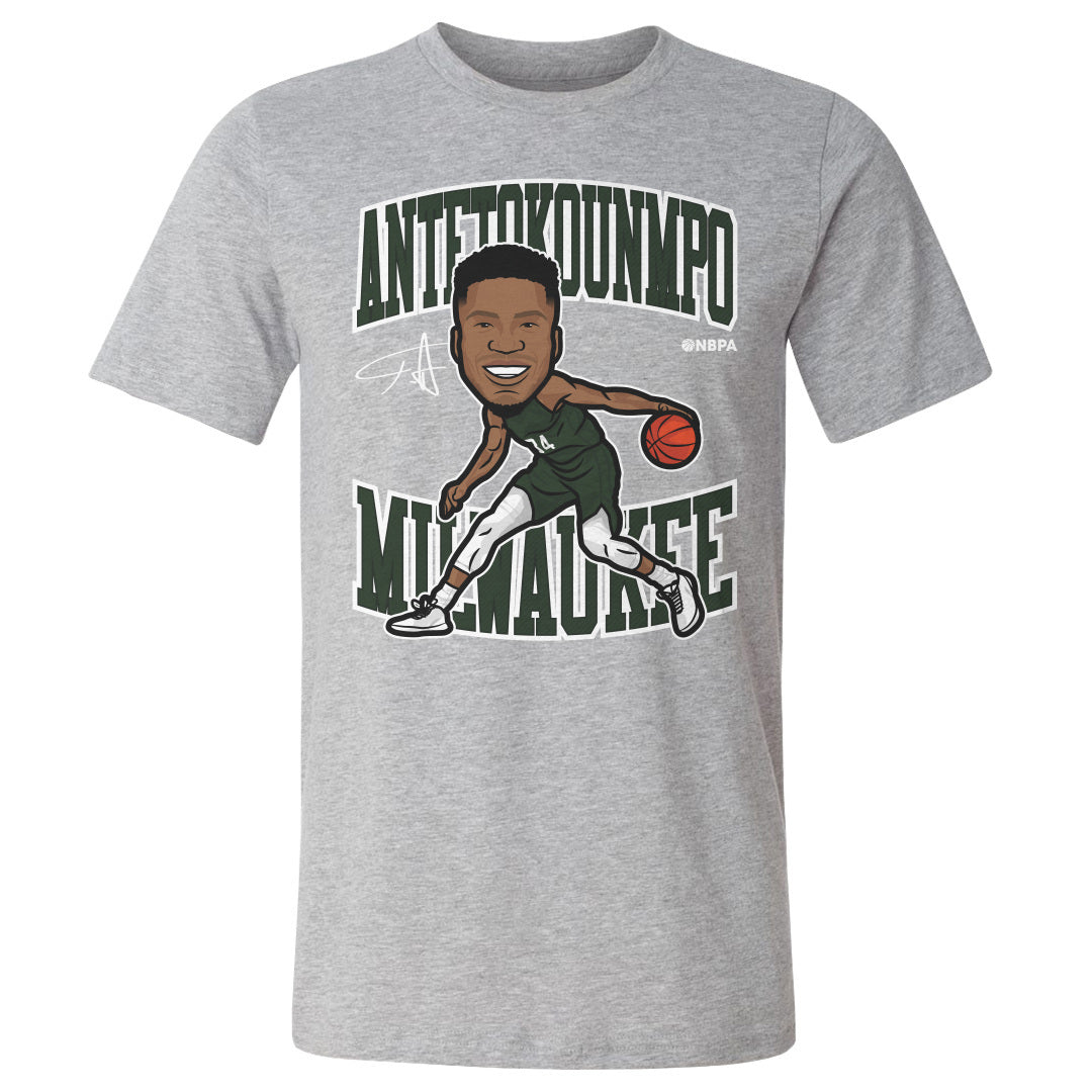 Giannis Antetokounmpo Men&#39;s Cotton T-Shirt | 500 LEVEL