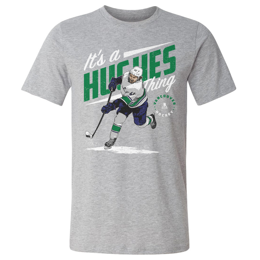 Quinn Hughes Men&#39;s Cotton T-Shirt | 500 LEVEL