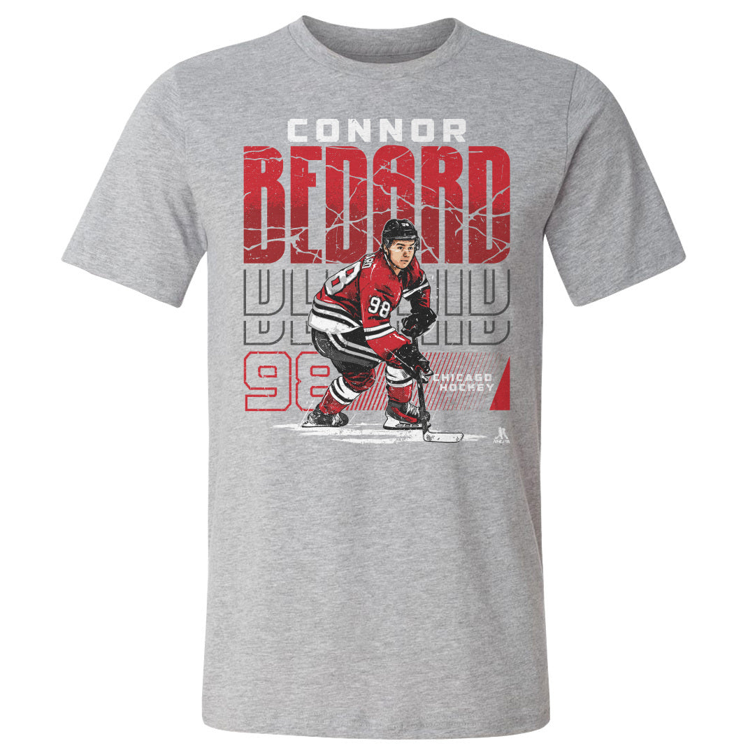 Connor Bedard Men&#39;s Cotton T-Shirt | 500 LEVEL