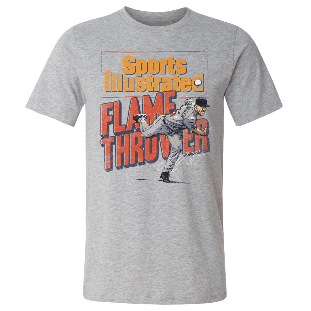 Justin Verlander Men&#39;s Cotton T-Shirt | 500 LEVEL