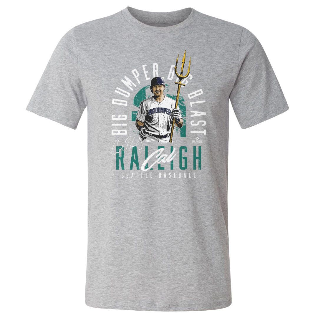 Cal Raleigh Men&#39;s Cotton T-Shirt | 500 LEVEL