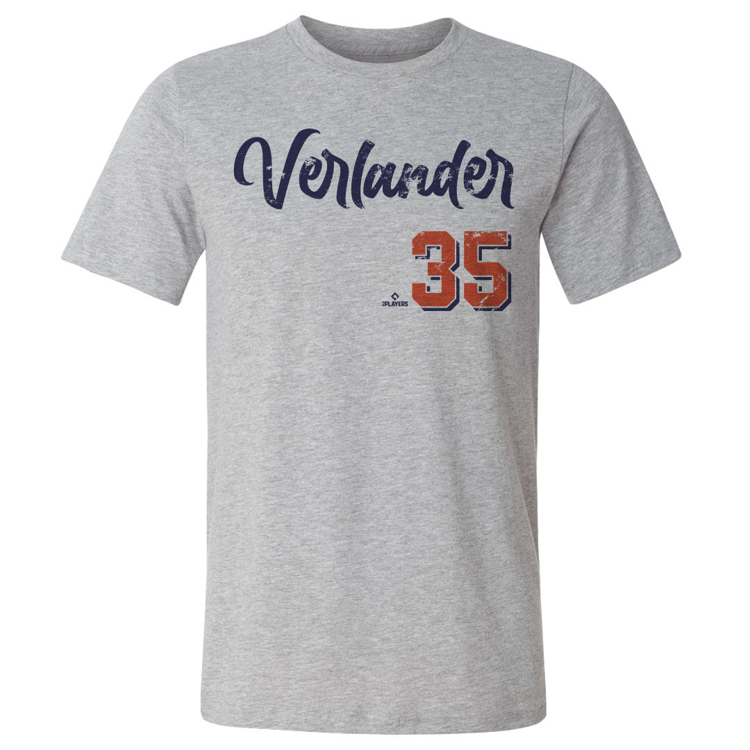 Justin Verlander Men&#39;s Cotton T-Shirt | 500 LEVEL