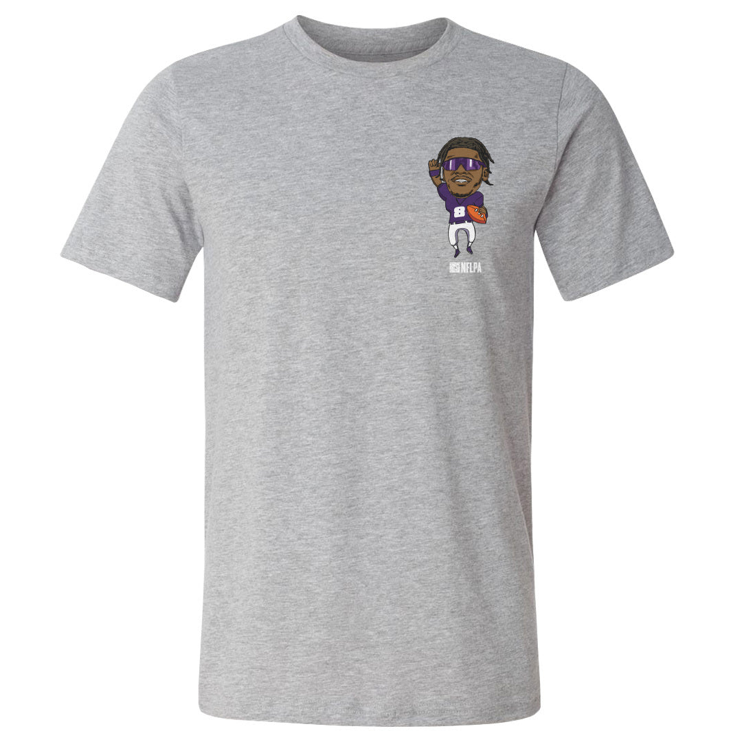 Lamar Jackson Men&#39;s Cotton T-Shirt | 500 LEVEL