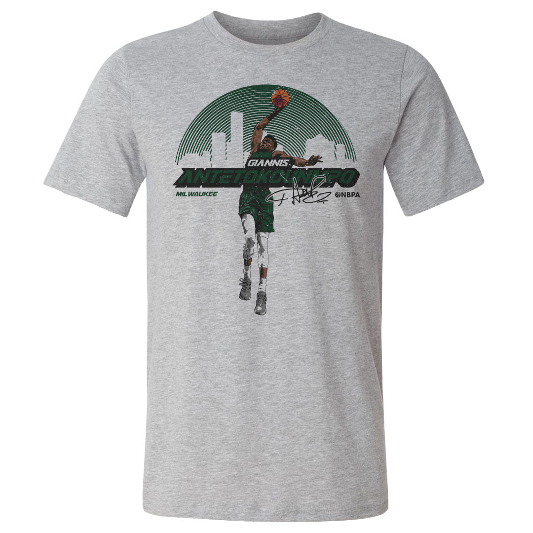 Giannis Antetokounmpo Men&#39;s Cotton T-Shirt | 500 LEVEL