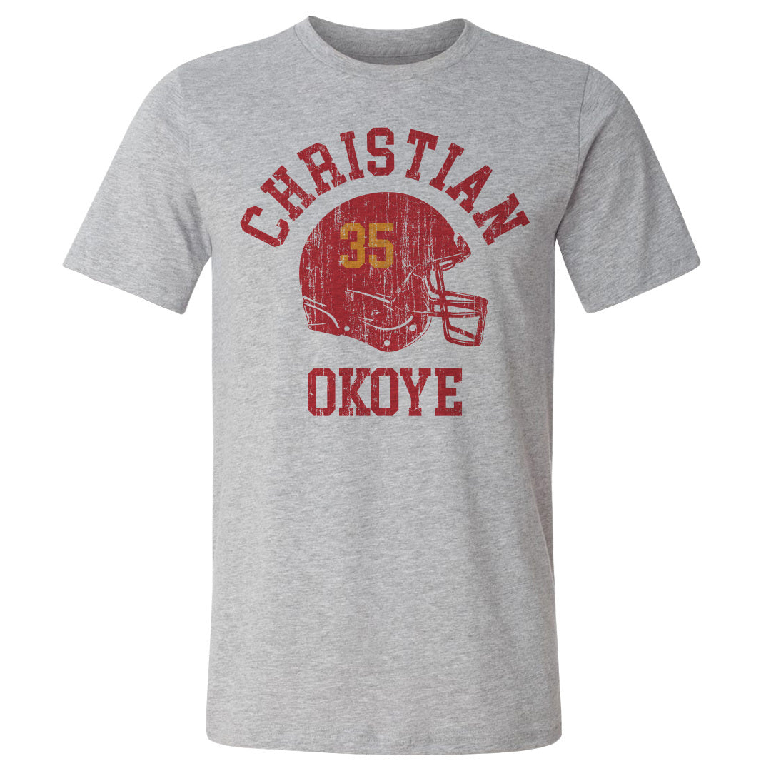 Christian Okoye Men&#39;s Cotton T-Shirt | 500 LEVEL