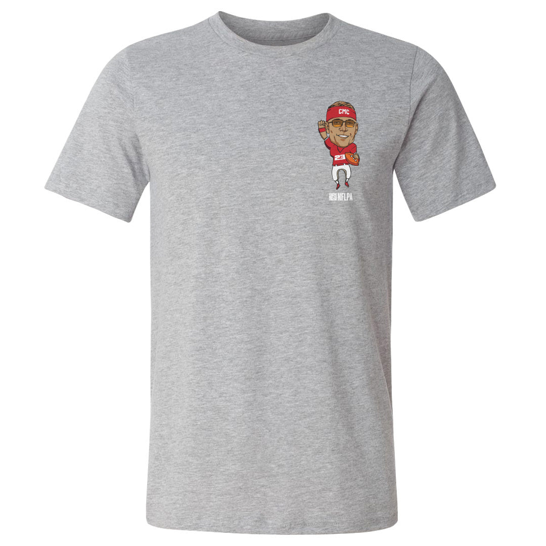 Christian McCaffrey Men&#39;s Cotton T-Shirt | 500 LEVEL