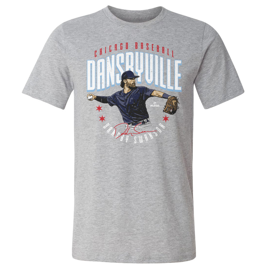 Dansby Swanson Men&#39;s Cotton T-Shirt | 500 LEVEL