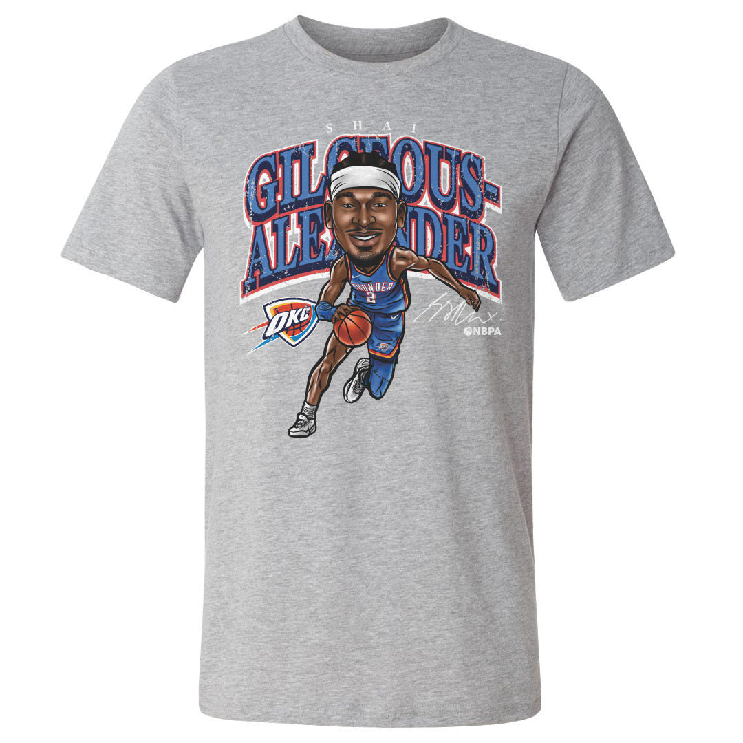 Shai Gilgeous-Alexander Men&#39;s Cotton T-Shirt | 500 LEVEL