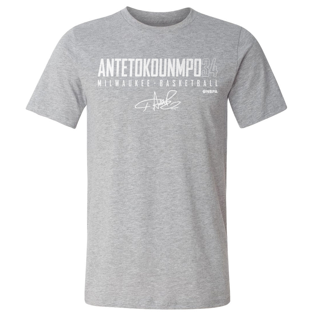 Giannis Antetokounmpo Men&#39;s Cotton T-Shirt | 500 LEVEL