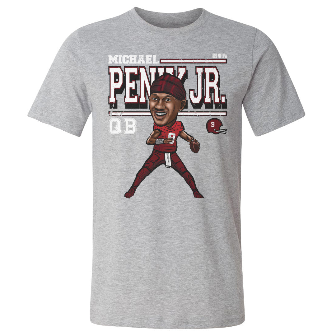 Michael Penix Jr. Men&#39;s Cotton T-Shirt | 500 LEVEL