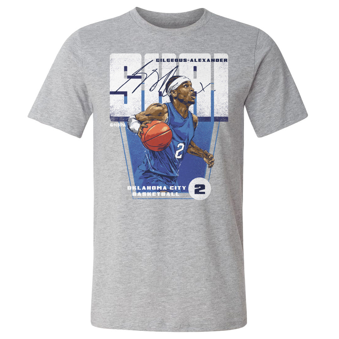 Shai Gilgeous-Alexander Men&#39;s Cotton T-Shirt | 500 LEVEL