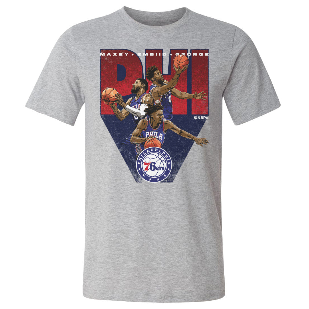 Joel Embiid Men&#39;s Cotton T-Shirt | 500 LEVEL