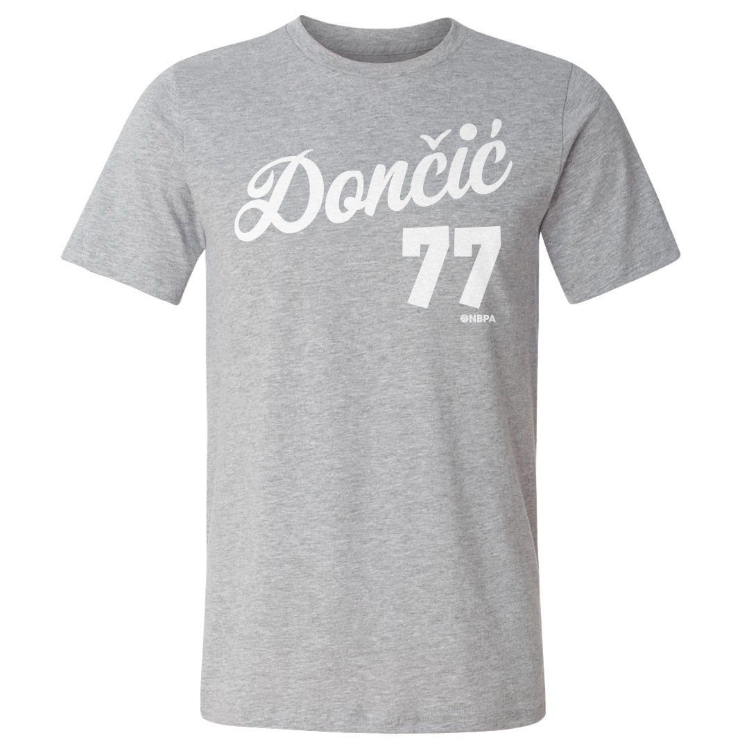 Luka Doncic Men&#39;s Cotton T-Shirt | 500 LEVEL