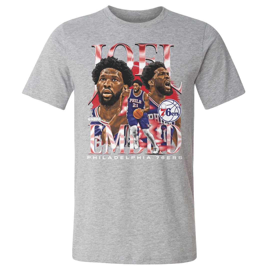 Joel Embiid Men&#39;s Cotton T-Shirt | 500 LEVEL