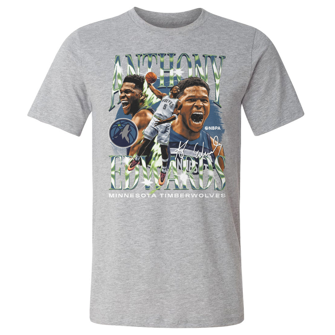 Anthony Edwards Men&#39;s Cotton T-Shirt | 500 LEVEL