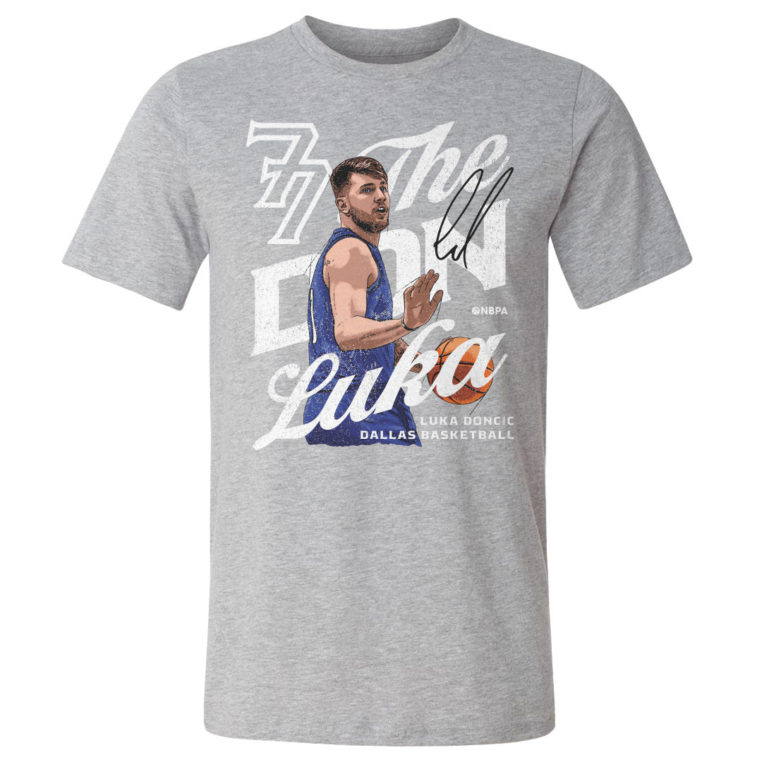 Luka Doncic Men&#39;s Cotton T-Shirt | 500 LEVEL