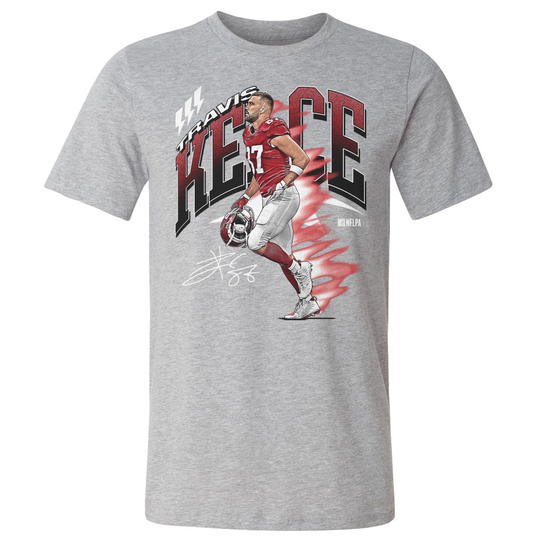 Travis Kelce Men&#39;s Cotton T-Shirt | 500 LEVEL