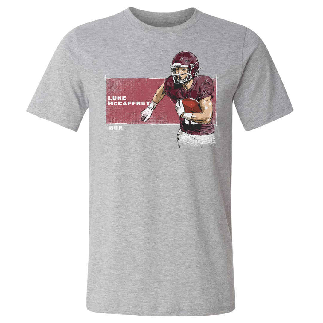 Luke McCaffrey Men&#39;s Cotton T-Shirt | 500 LEVEL