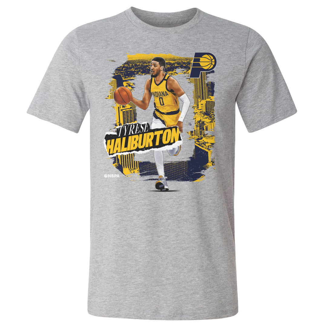 Tyrese Haliburton Men&#39;s Cotton T-Shirt | 500 LEVEL