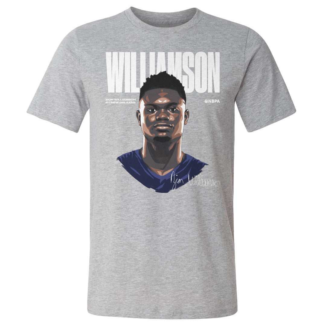 Zion Williamson Men&#39;s Cotton T-Shirt | 500 LEVEL