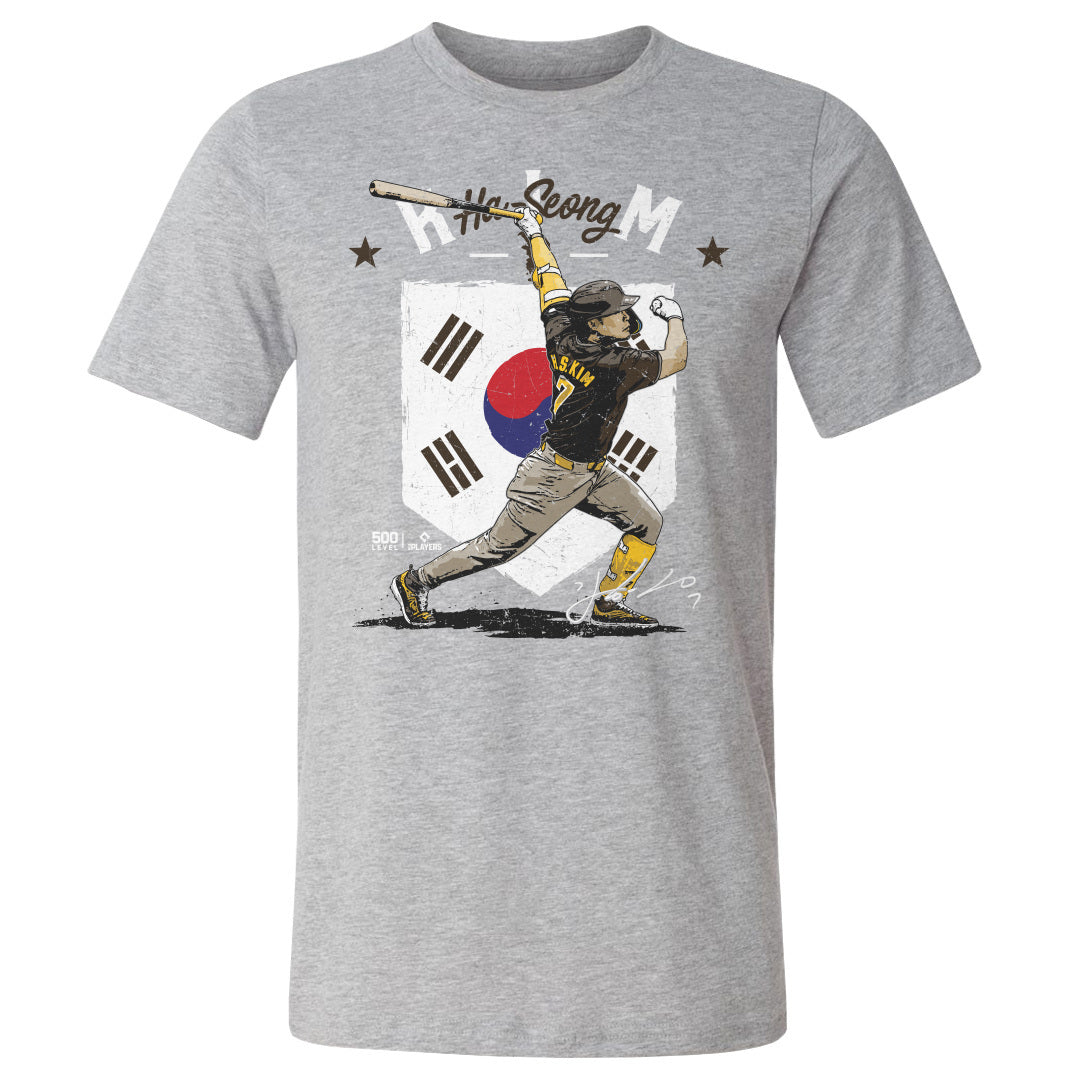 Ha-Seong Kim Men&#39;s Cotton T-Shirt | 500 LEVEL