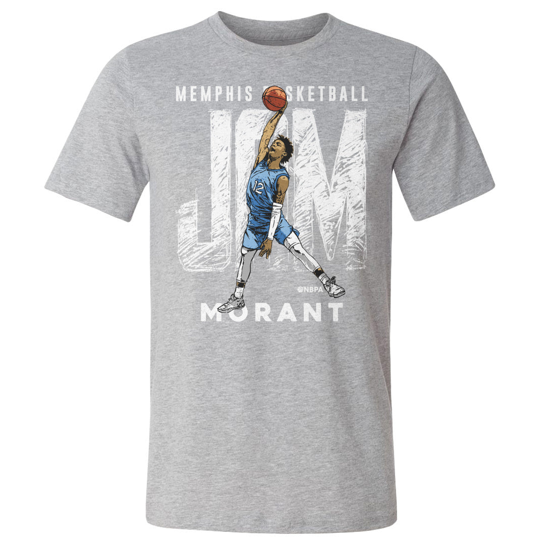 Ja Morant Men&#39;s Cotton T-Shirt | 500 LEVEL