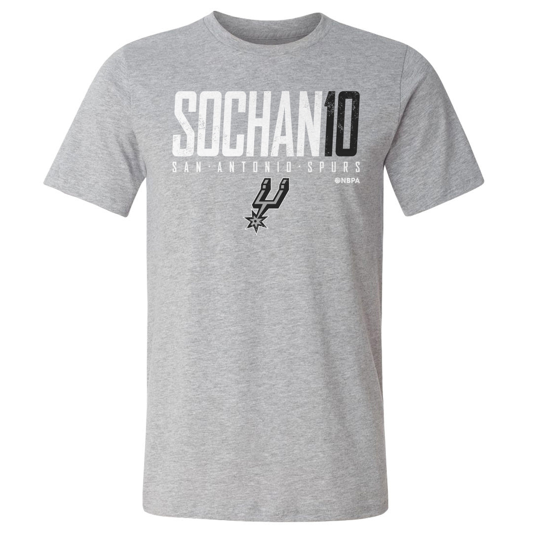 Jeremy Sochan Men&#39;s Cotton T-Shirt | 500 LEVEL