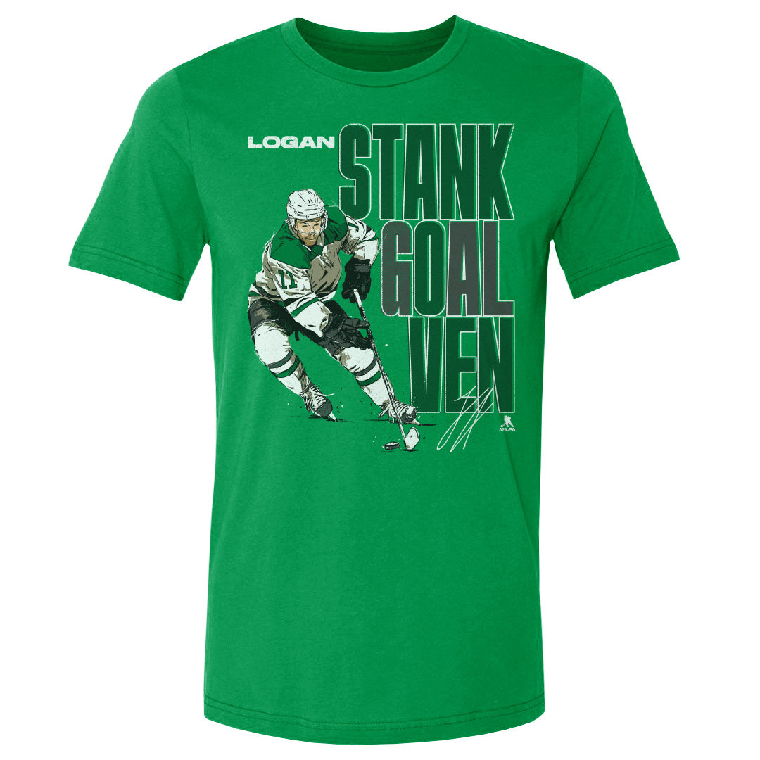 Logan Stankoven Men&#39;s Cotton T-Shirt | 500 LEVEL