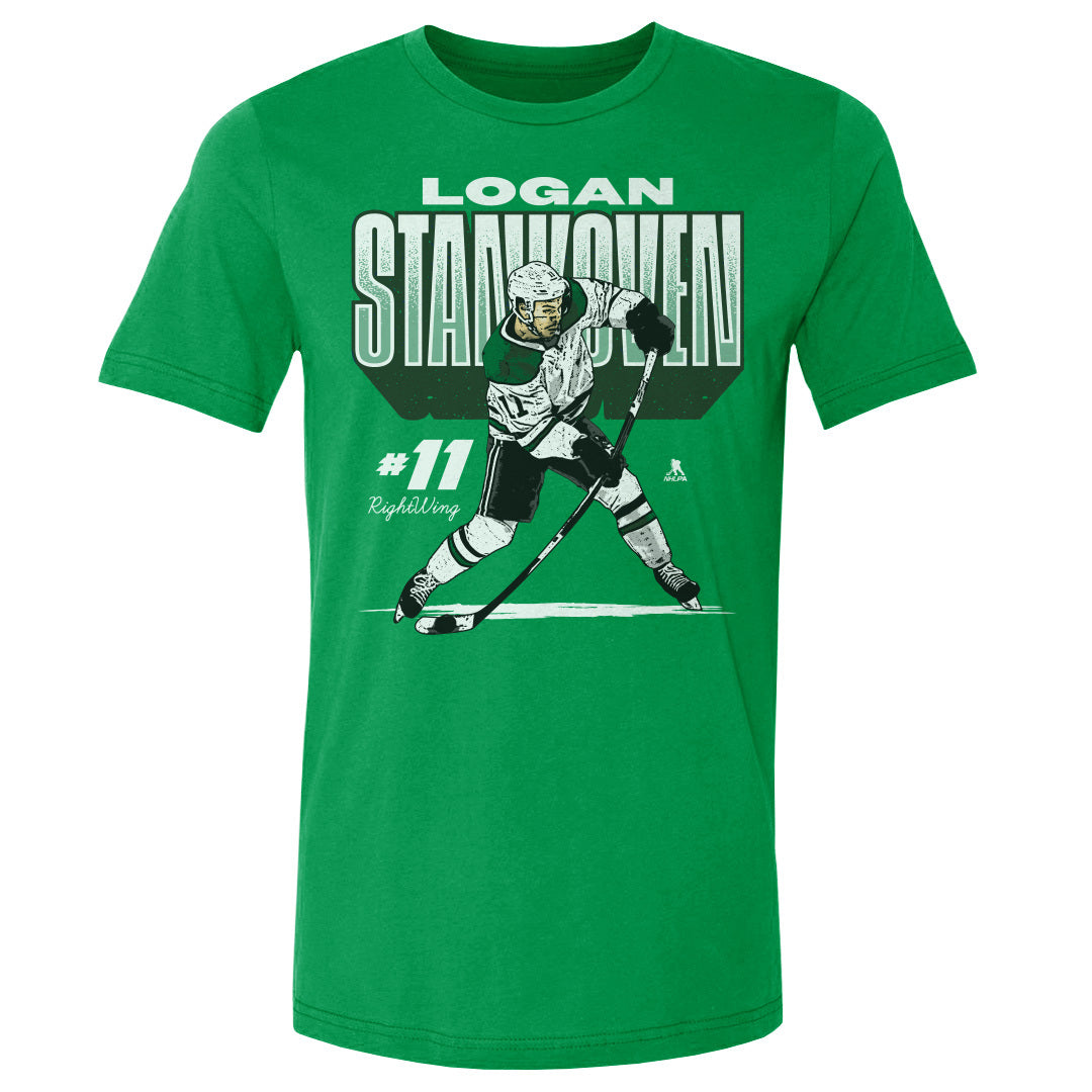 Logan Stankoven Men&#39;s Cotton T-Shirt | 500 LEVEL