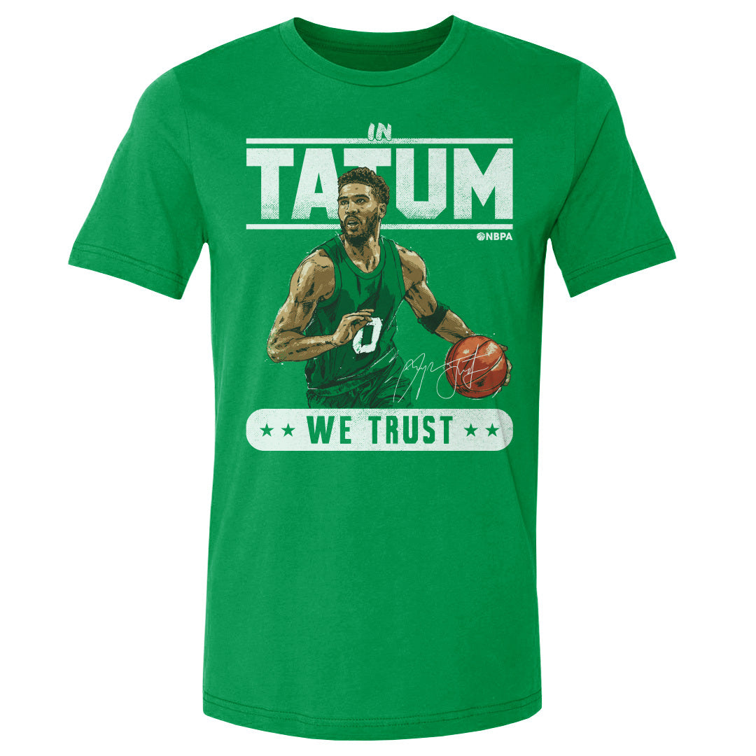 Jayson Tatum Men&#39;s Cotton T-Shirt | 500 LEVEL