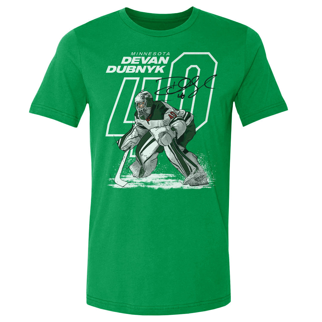 Devan Dubnyk Men&#39;s Cotton T-Shirt | 500 LEVEL