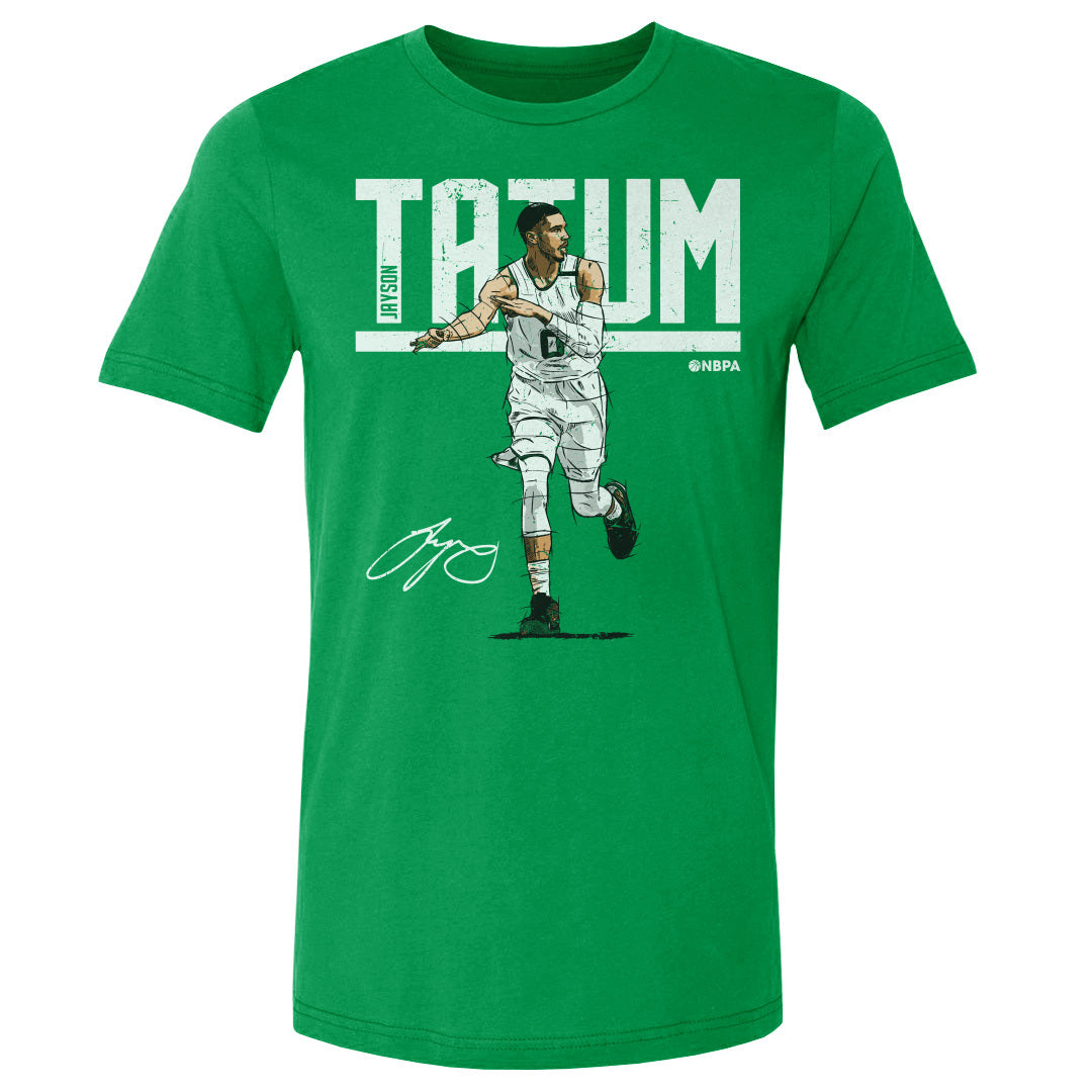 Jayson Tatum Men&#39;s Cotton T-Shirt | 500 LEVEL