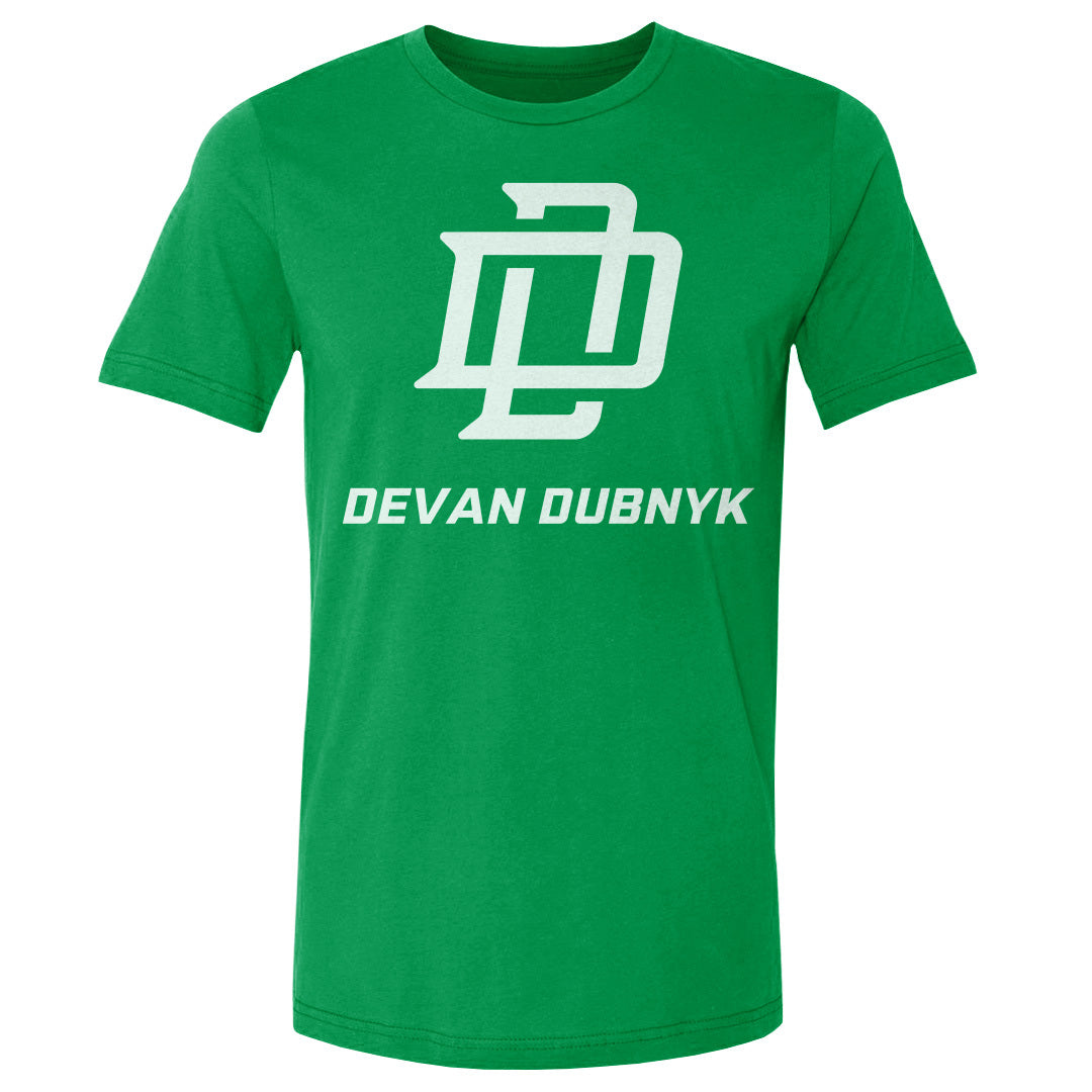 Devan Dubnyk Men&#39;s Cotton T-Shirt | 500 LEVEL