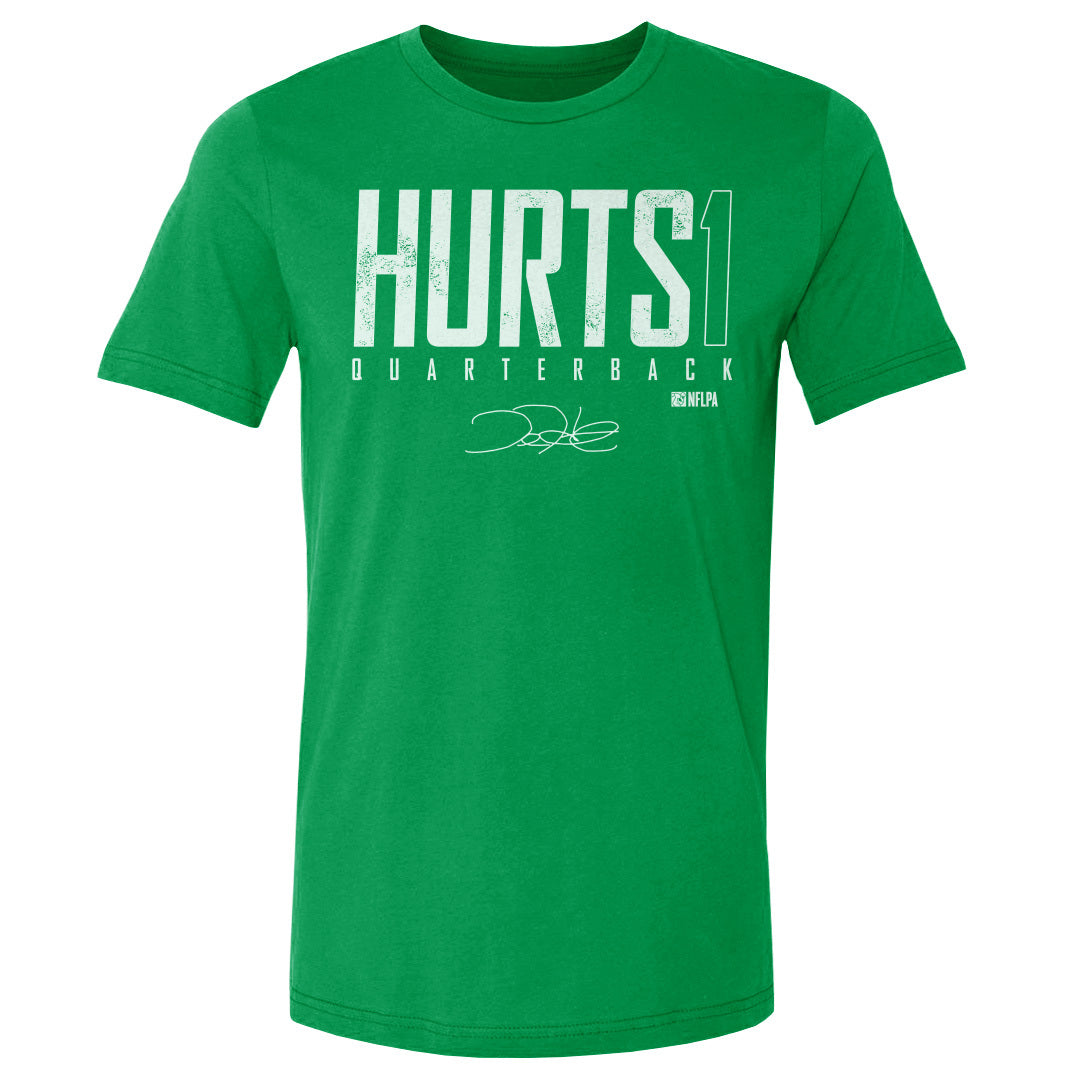 Jalen Hurts Men&#39;s Cotton T-Shirt | 500 LEVEL