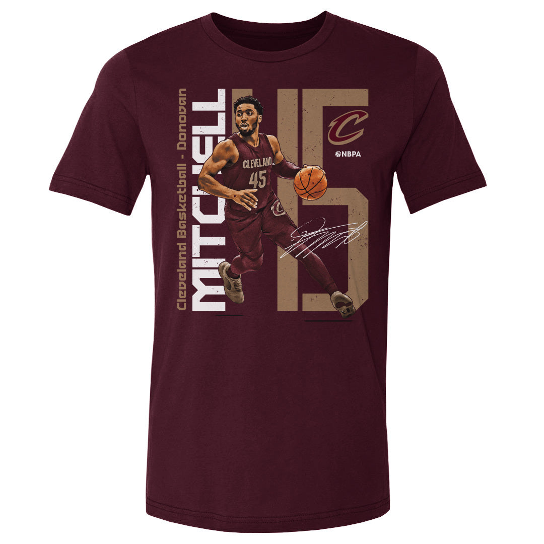 Donovan Mitchell Men&#39;s Cotton T-Shirt | 500 LEVEL