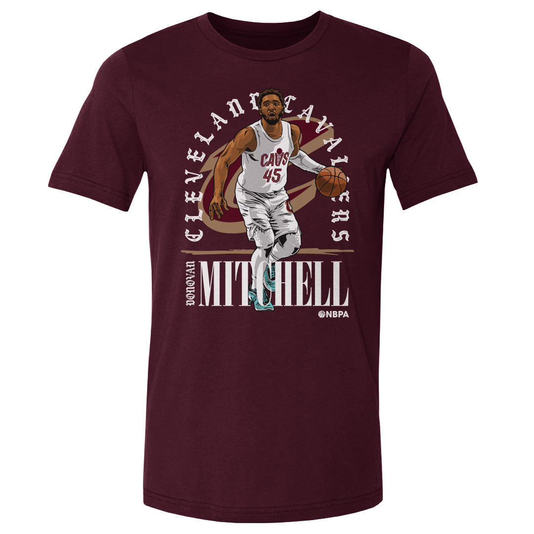 Donovan Mitchell Men&#39;s Cotton T-Shirt | 500 LEVEL