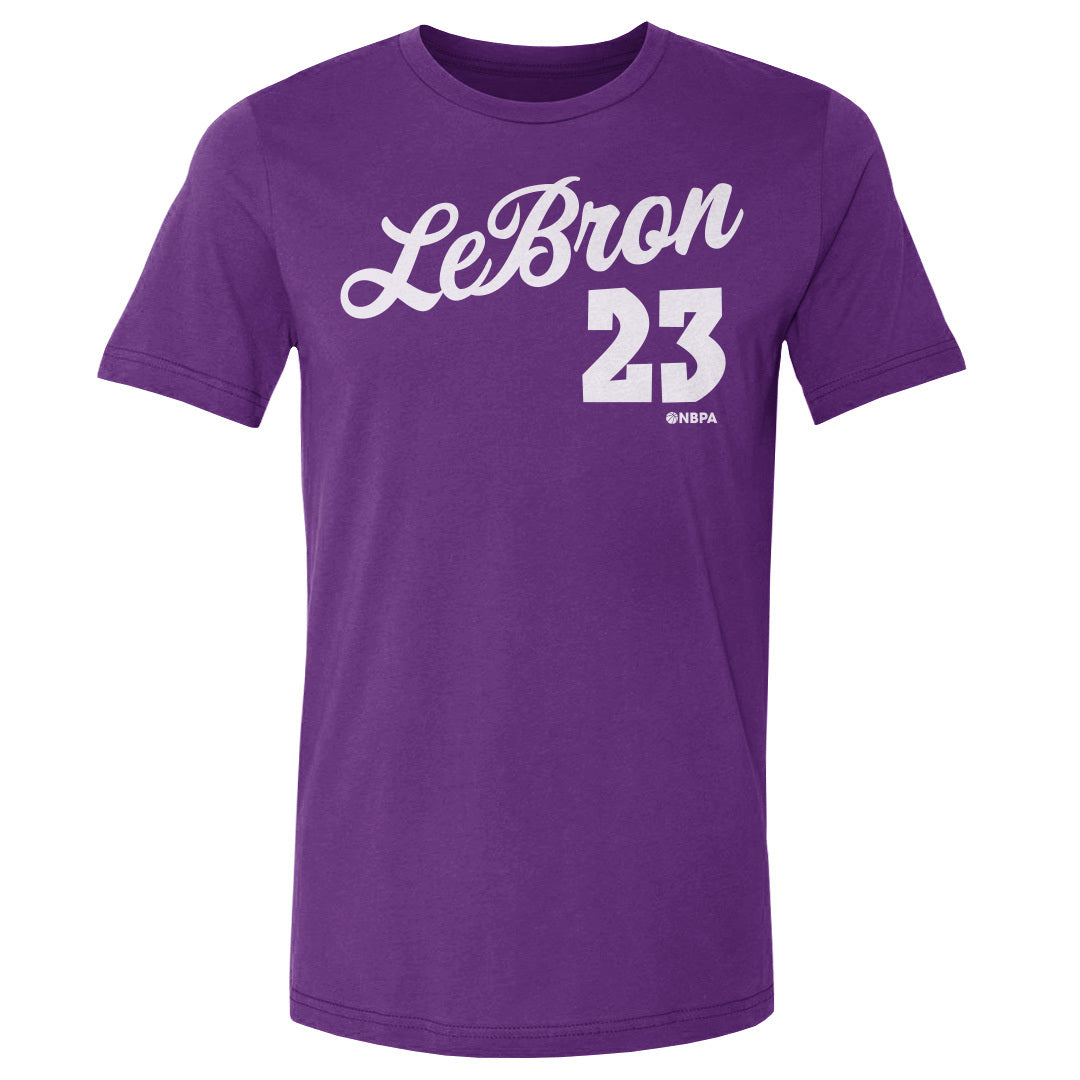 LeBron James Men&#39;s Cotton T-Shirt | 500 LEVEL