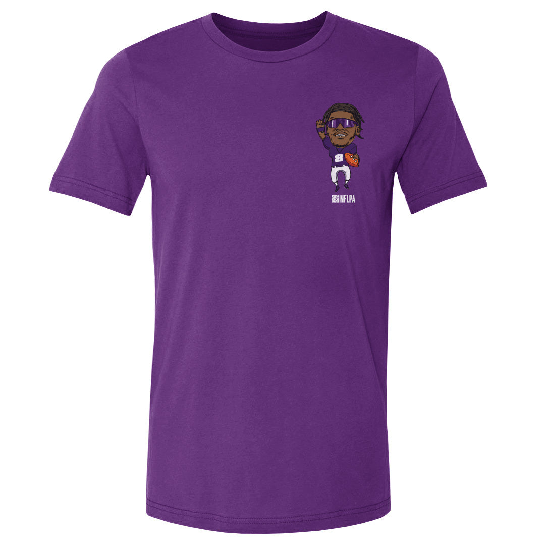 Lamar Jackson Men&#39;s Cotton T-Shirt | 500 LEVEL