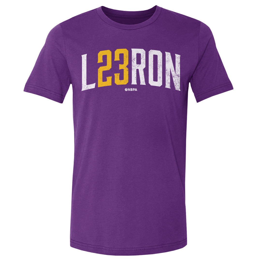 LeBron James Men&#39;s Cotton T-Shirt | 500 LEVEL