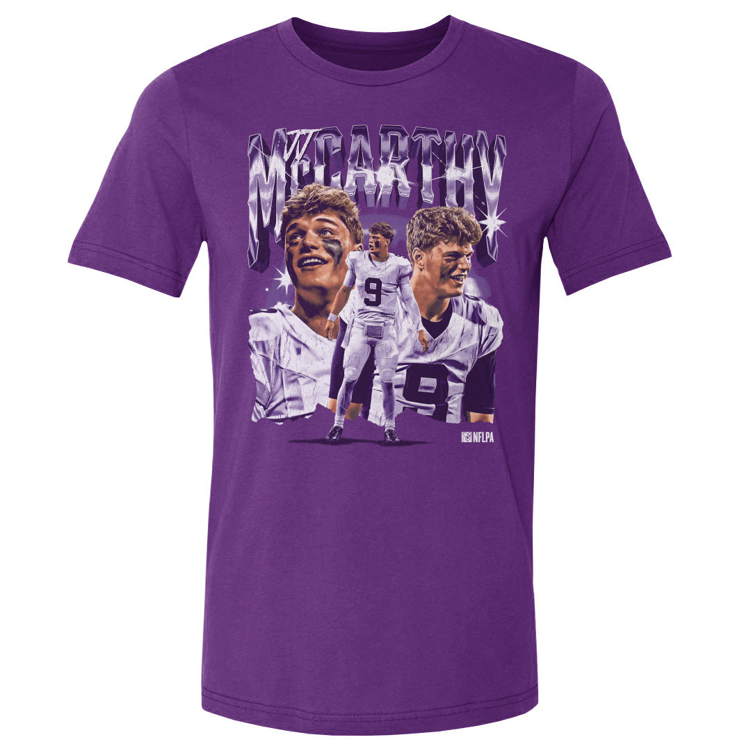 J.J. McCarthy Men&#39;s Cotton T-Shirt | 500 LEVEL